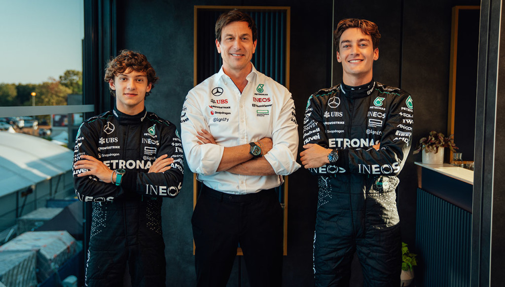 Kimi Antonelli Joins George Russell As Mercedes-AMG F1 Driver for 2025