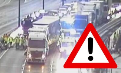 M25 traffic: Anti-clockwise lanes shut after serious crash