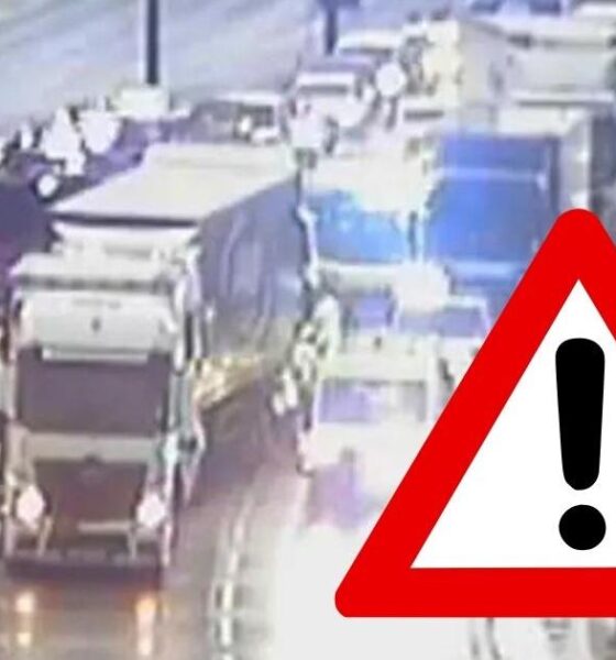 M25 traffic: Anti-clockwise lanes shut after serious crash