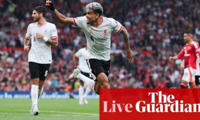 Manchester United 0-3 Liverpool: Premier League – as it happened | Premier League