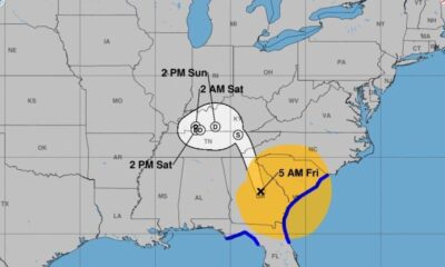 Maps show Helene's track: What to know about its path, storm surge and flood risk