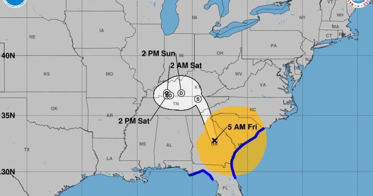 Maps show Helene's track: What to know about its path, storm surge and flood risk