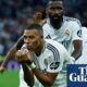 Mbappé and Rüdiger on target as Real Madrid scrap to late win over Stuttgart | Champions League