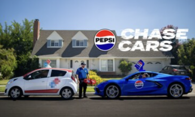 Pepsi delivery cars chase pizza in DoorDash promo