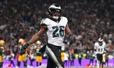 Saquon Barkley shines in Eagles debut victory over Packers in Brazil