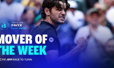 Taylor Fritz boosts Turin hopes after US Open run, Mover of Week | ATP Tour