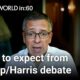 Trump-Harris debate: What to expect