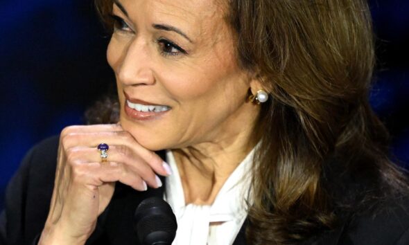 Viral Claim That Harris Used Audio Earrings During Debate Lacks Evidence