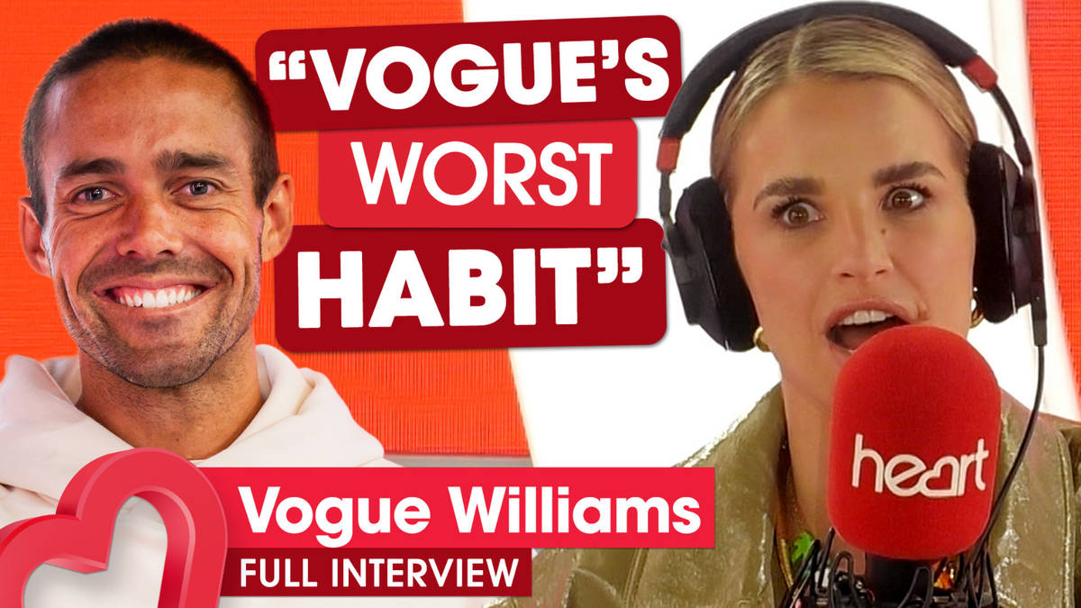 Vogue Williams surprised by husband Spencer Matthews live on Heart Breakfast