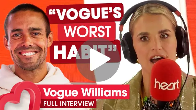 Vogue Williams appeared on Heart Breakfast