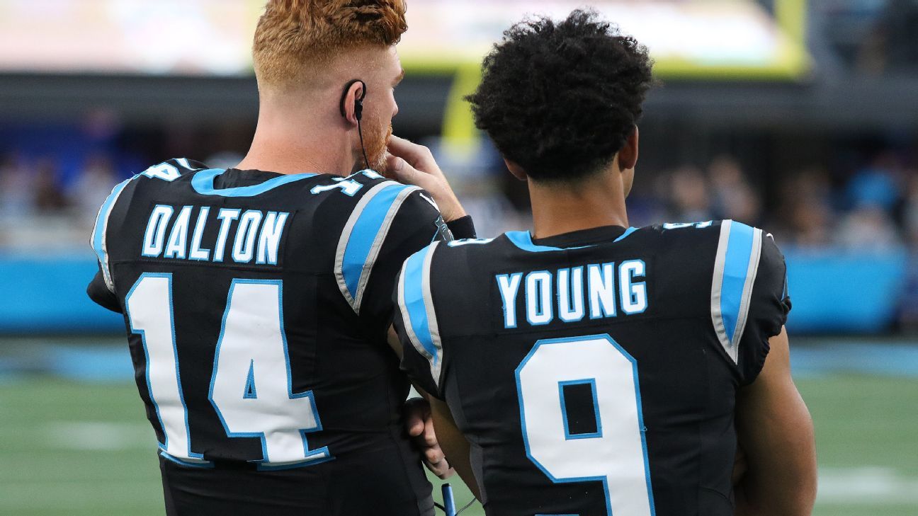 What benching Bryce Young for Andy Dalton means for Panthers