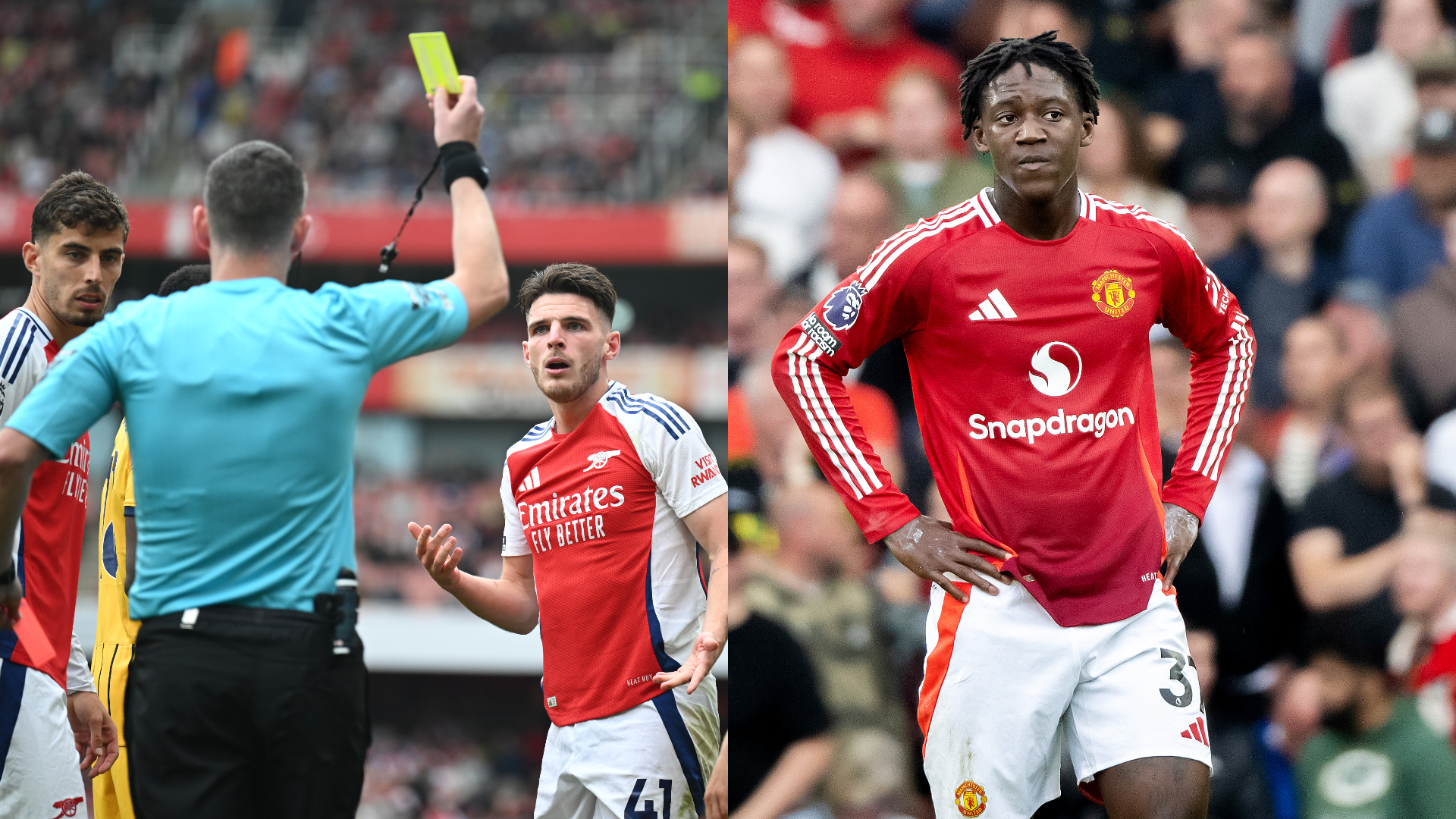 Which players are suspended or close to a ban in Premier League?