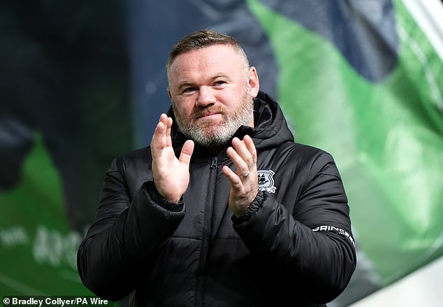 Rooney, now Plymouth Argyle's manager, retired from football to enter coaching in 2021