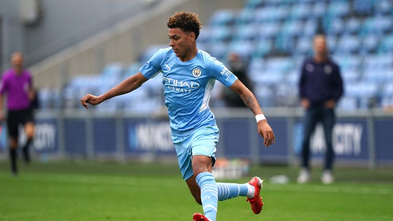 Rogers left boyhood club West Brom to become part of the Man City academy