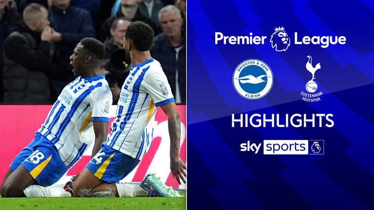 Brighton 3-2 Tottenham Hotspur | Premier League highlights