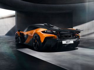 The McLaren W1 is bristling with active aerodynamics