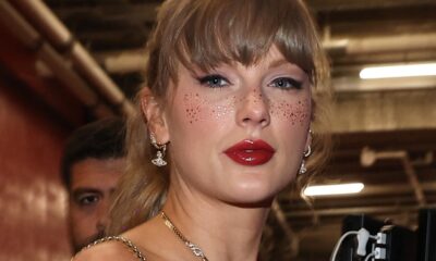 Taylor Swift Wore Gold Freckle Tattoos To A Chiefs Game