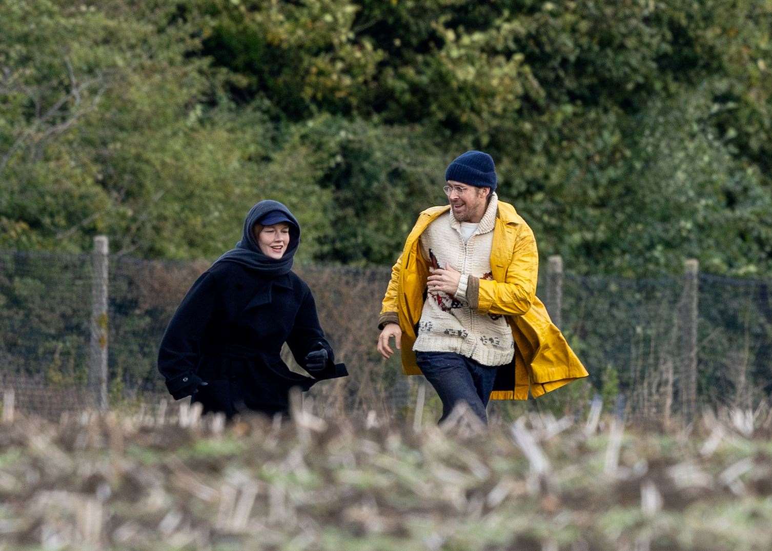 Ryan Gosling and Sandra Huller film Project Hail Mary in Cambridgeshire. Picture: Bav Media