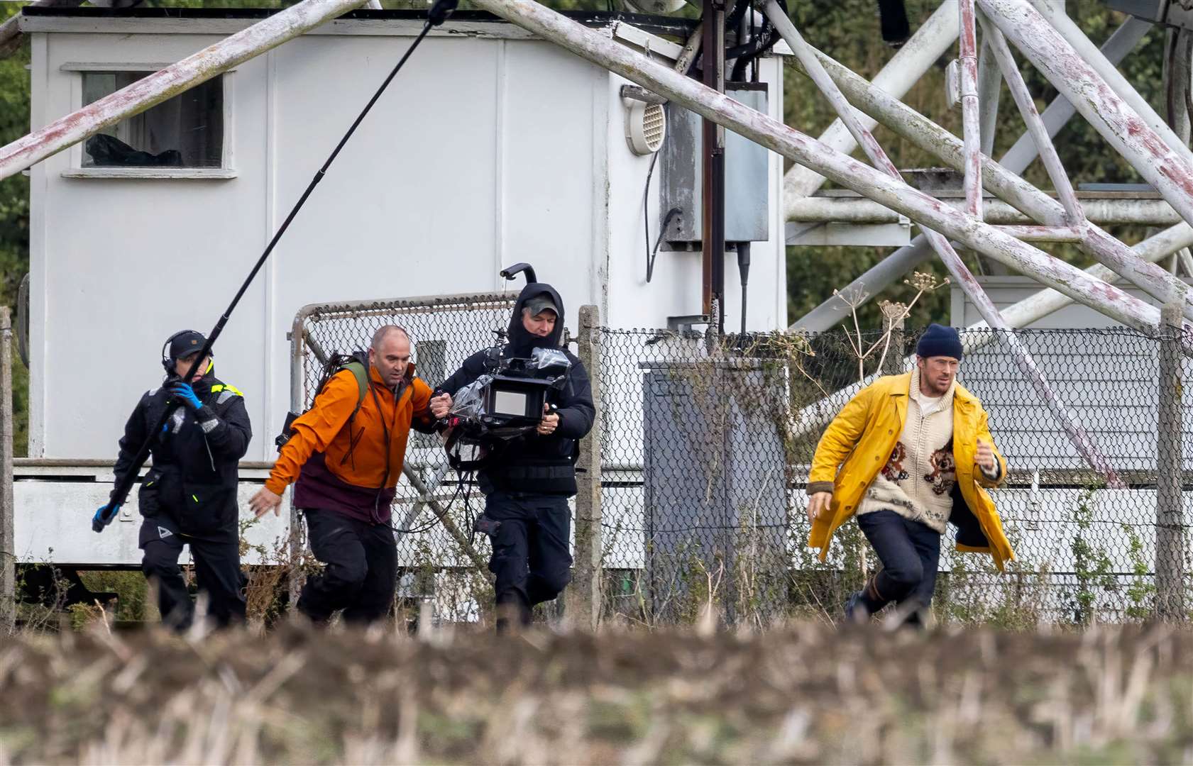 Ryan Gosling filming Project Hail Mary in Cambridgeshire. Picture: Bav Media