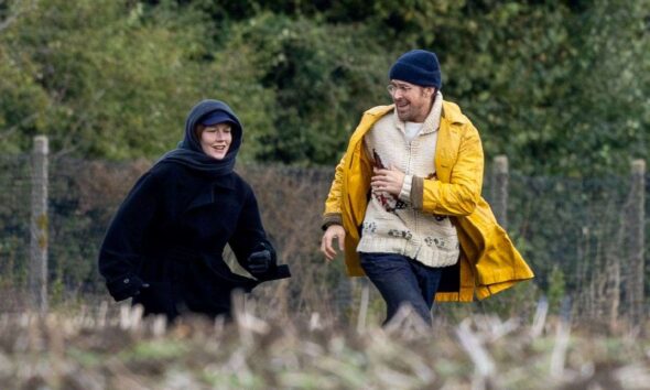 Ryan Gosling films new sci-fi movie Project Hail Mary at University of Cambridge’s Mullard Radio Astronomy Observatory near Cambridge