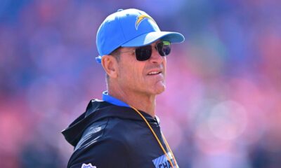 Jim Harbaugh Briefly Leaves Chargers Game Due to Irregular Heartbeat