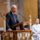 President Joe Biden speaks at a memorial service for Ethel Kennedy, the wife of Sen. Robert F. Kennedy, at the Cathedral of St. Matthew the Apostle in Washington, Wednesday, Oct. 16, 2024. (Ben Curtis/AP)