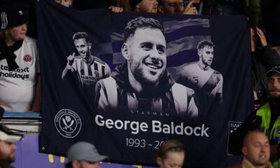 Sheffield United honour George Baldock before Leeds match after tragic death