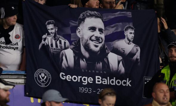 Sheffield United honour George Baldock before Leeds match after tragic death