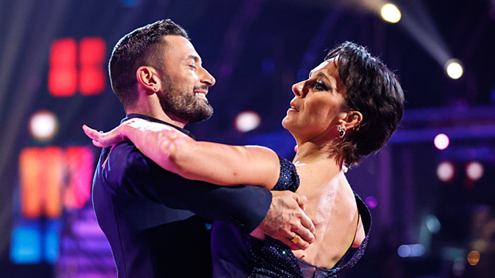 Amanda Abbington and Giovanni Pernice in Strictly Come Dancing in 2023. Pic: BBC/Guy Levy