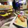 A McDonald's Double Quarter Pounder is shown on March 6, 2018, in Atlanta.