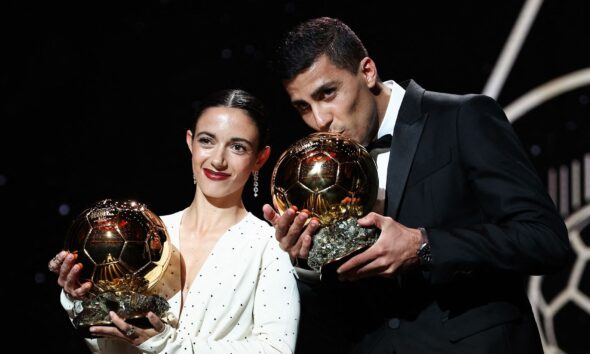 Ballon d'Or 2024 LIVE - Rodri wins top award ahead of Vinicius Junior and Jude Bellingham; Aitana Bonmati claims double