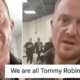 A Tommy Robinson fan said 'We are all Tommy Robinson' and the entirety of the internet replied as one