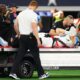 Aidan Hutchinson: Detroit Lions star carted off field with broken tibia