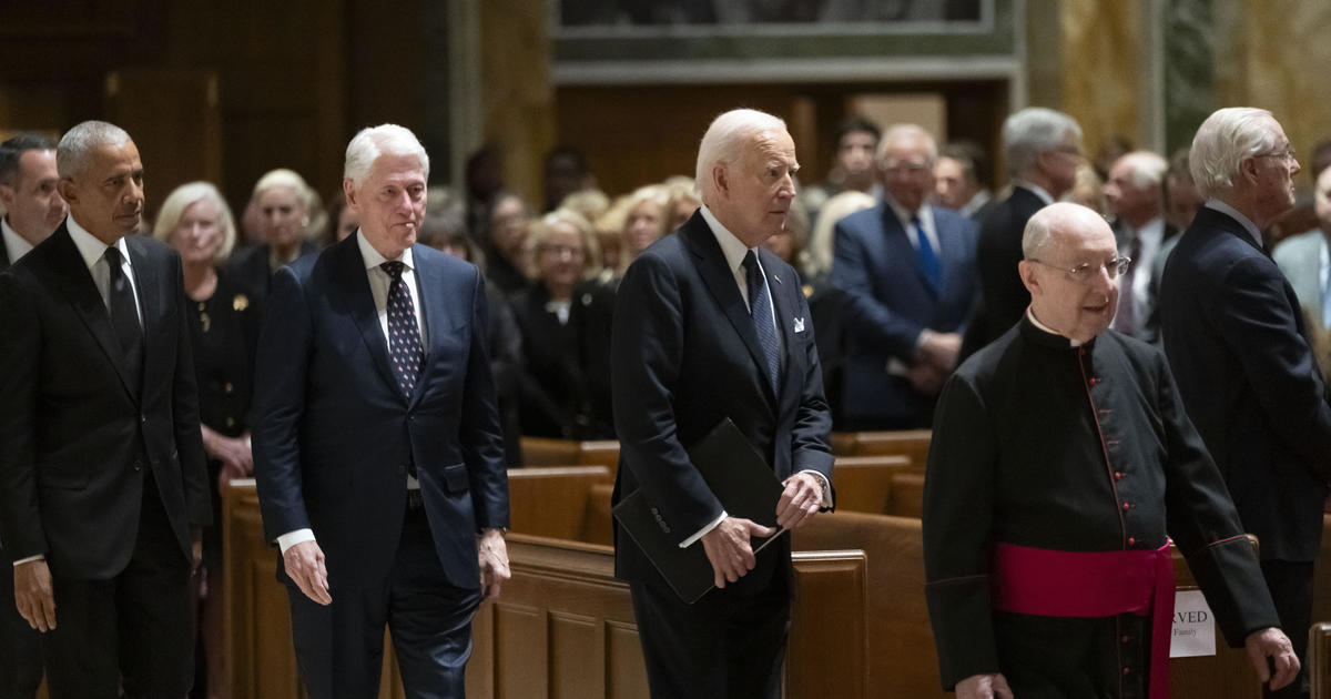 Biden, Clinton and Obama remember Ethel Kennedy at memorial service