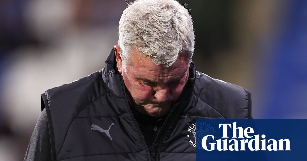 Blackpool’s Steve Bruce to miss match after four-month-old grandson dies | Steve Bruce