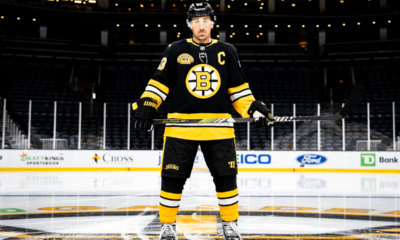 Bruins Unveil Commemorative Uniform Ahead of Dec. 1 Centennial Game, Presented by Dunkin’