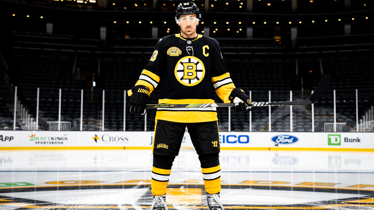 Bruins Unveil Commemorative Uniform Ahead of Dec. 1 Centennial Game, Presented by Dunkin’