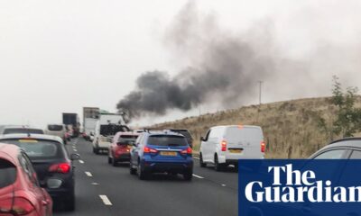 Car involved in fatal M6 crash was on wrong side of road, say police | UK news