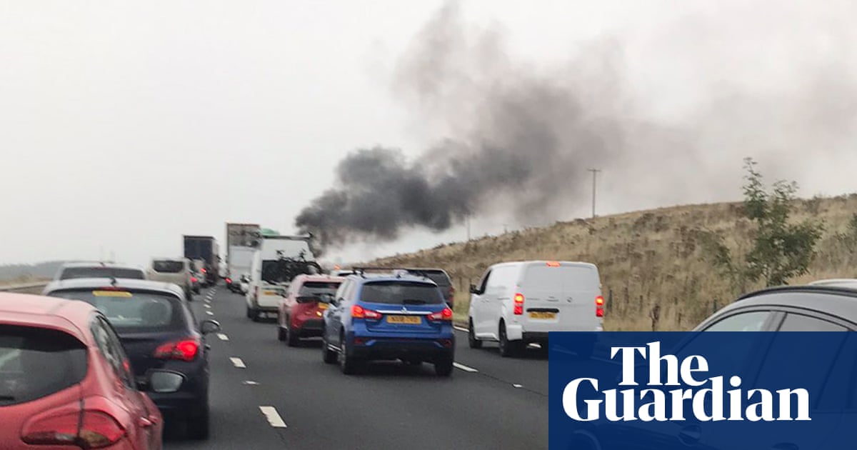 Car involved in fatal M6 crash was on wrong side of road, say police | UK news