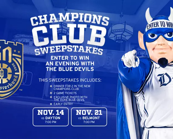 Champions Club Details Unveiled - Duke University