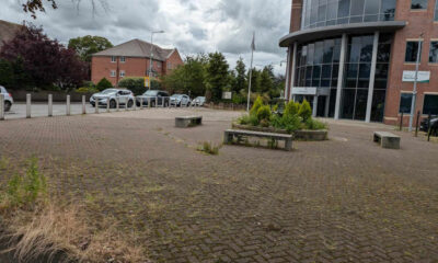 Cheshire East Council HQ, Westfields. The council voted last year to close down their HQ, and they will be leaving it soon. (Image - Nub News)