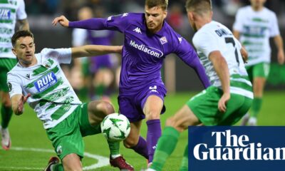 European football: TNS battle before Fiorentina defeat, Hearts snatch late win | European club football