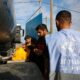 UNRWA distributing water in Deir Al Balah