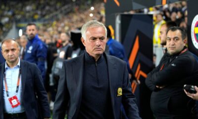 Jose Mourinho open to Premier League return after Europa League red card: ‘I’m ready to go’