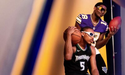 Justin Jefferson & Anthony Edwards Recreate Iconic Randy Moss & Kevin Garnett Photo