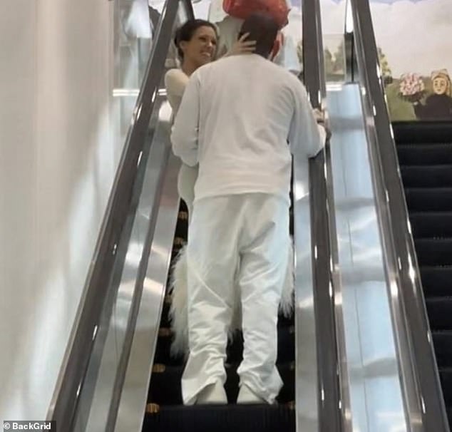 Kanye West and Bianca Censori have allegedly been pictured in Tokyo displaying PDA, just days after it was reported that the rapper is 'filing for divorce' from his scantily-clad wife