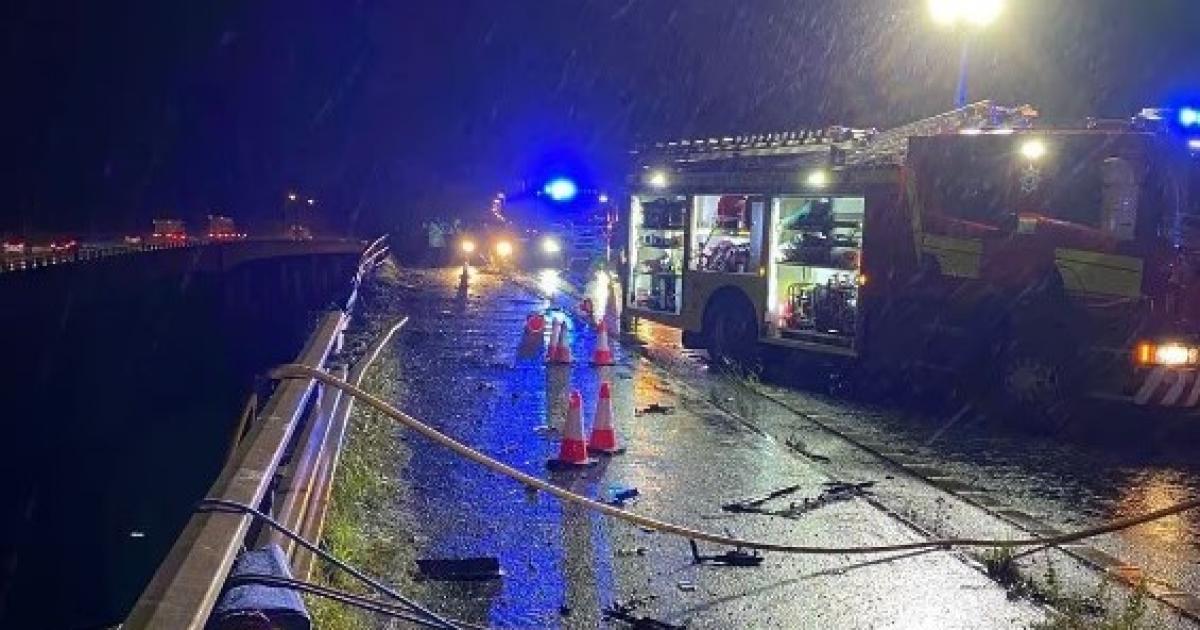 Lane closures remain on M6 Thelwall Viaduct after major incident