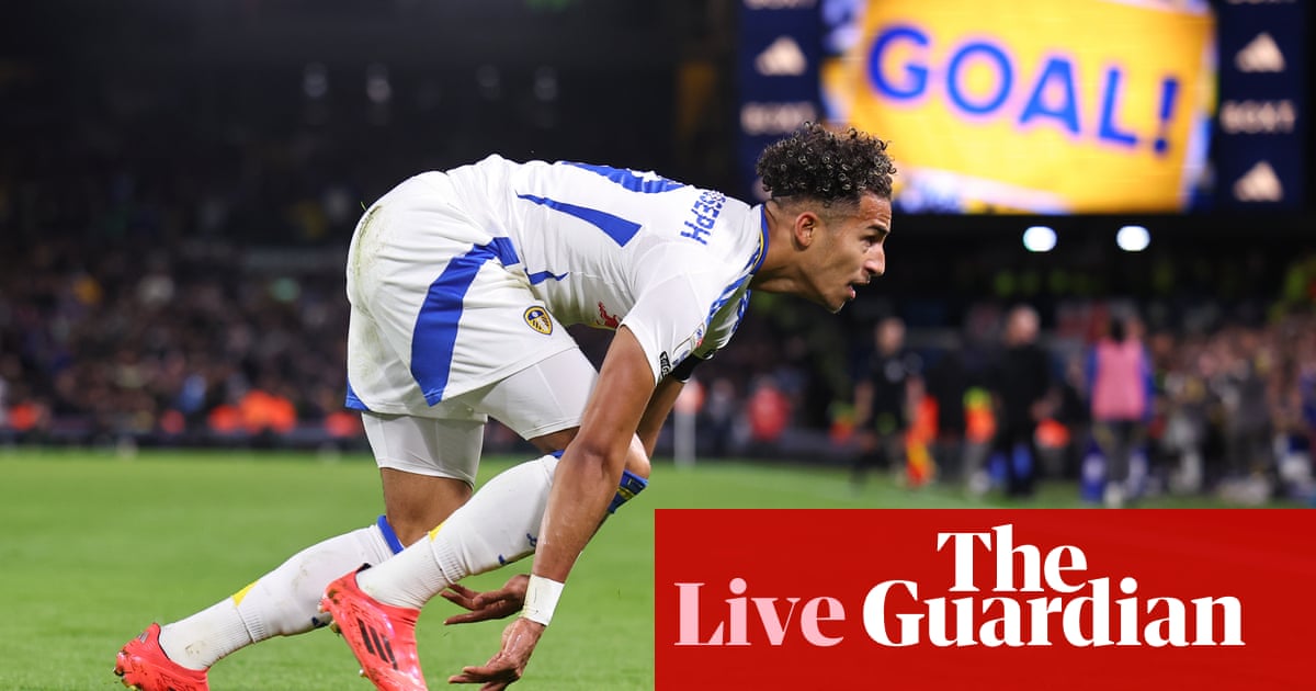 Leeds United 2-0 Sheffield United: Championship – as it happened | Championship