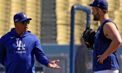 Los Angeles Dodgers shut down Clayton Kershaw for postseason