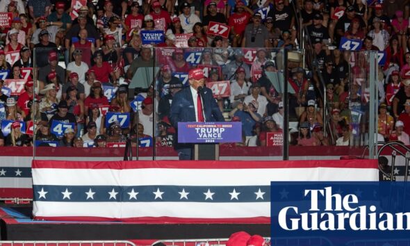 Man arrested near Trump rally on gun charges ‘deeply admires’ ex-president | Donald Trump